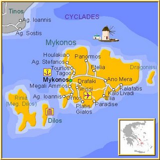 Ferienhäuser zur Miete -  Mykonos, Inseln