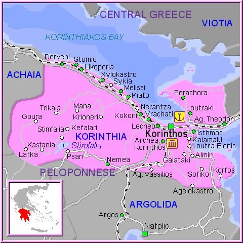 земельные участки ( провинция ) на Продажу Ксилокастрон, Пелопонне́с (Код N-12117)